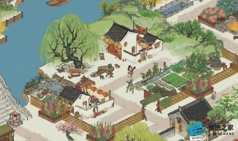 江南百景图龙华庙会修复材料是什么